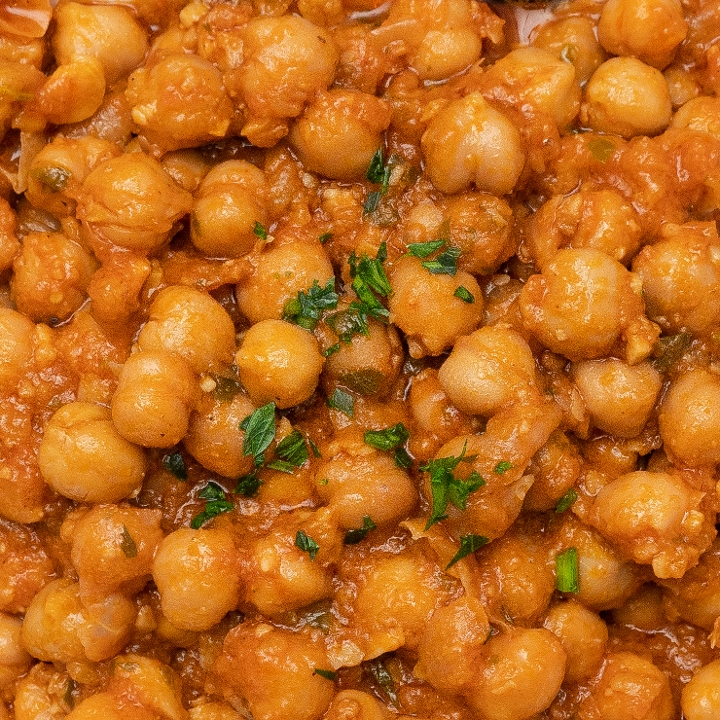 Chickpeas.