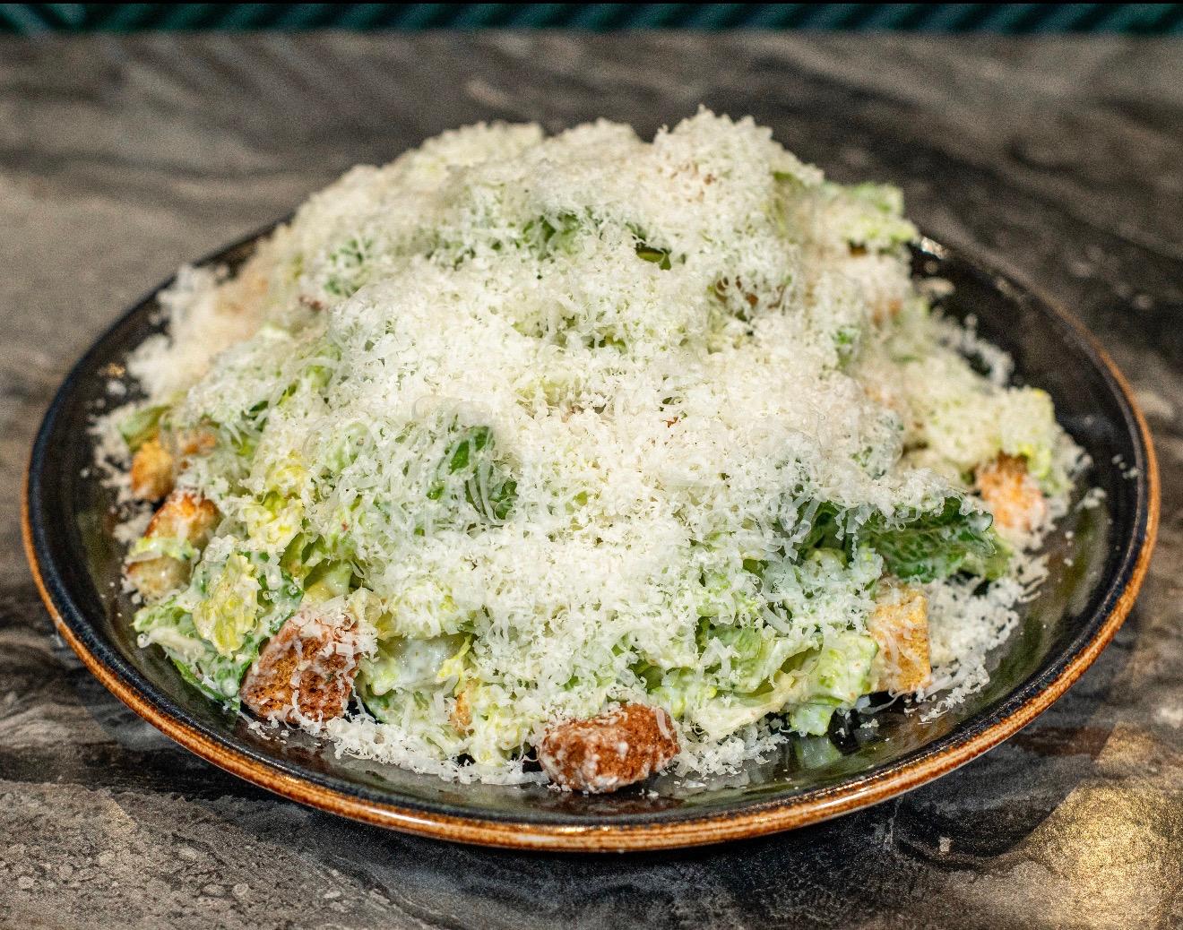 Classic Caesar salad.