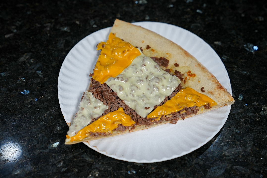 12" Small Philly Cheese Steak Pizza.