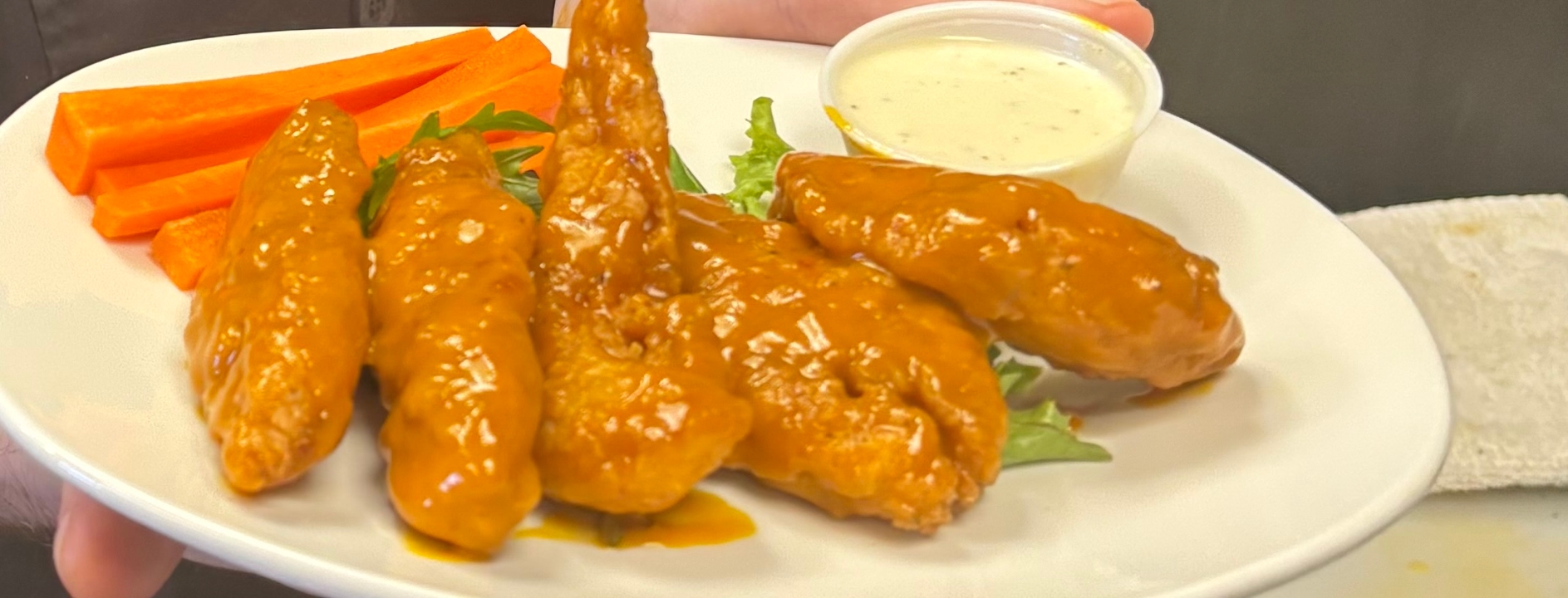 Boneless Chicken Tenders.