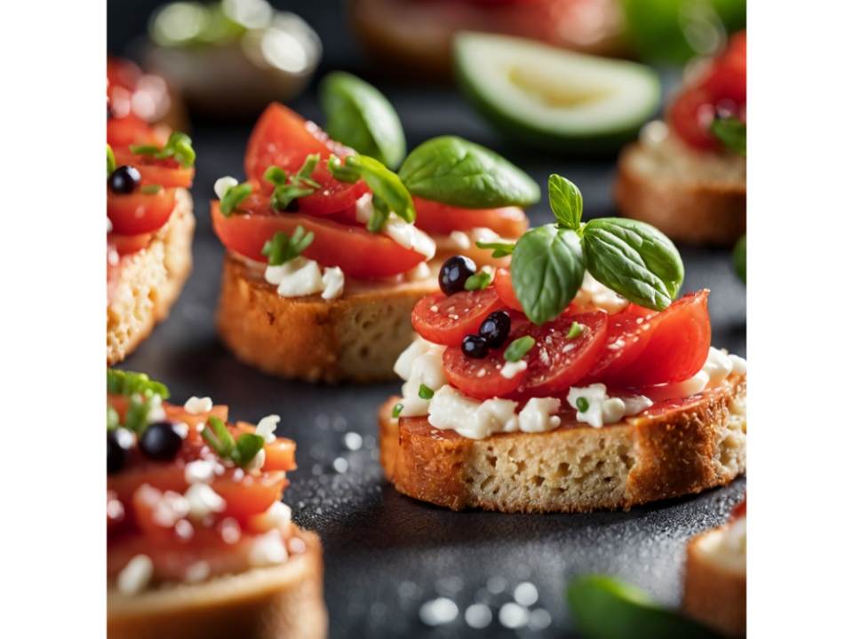 Half Bruschetta.