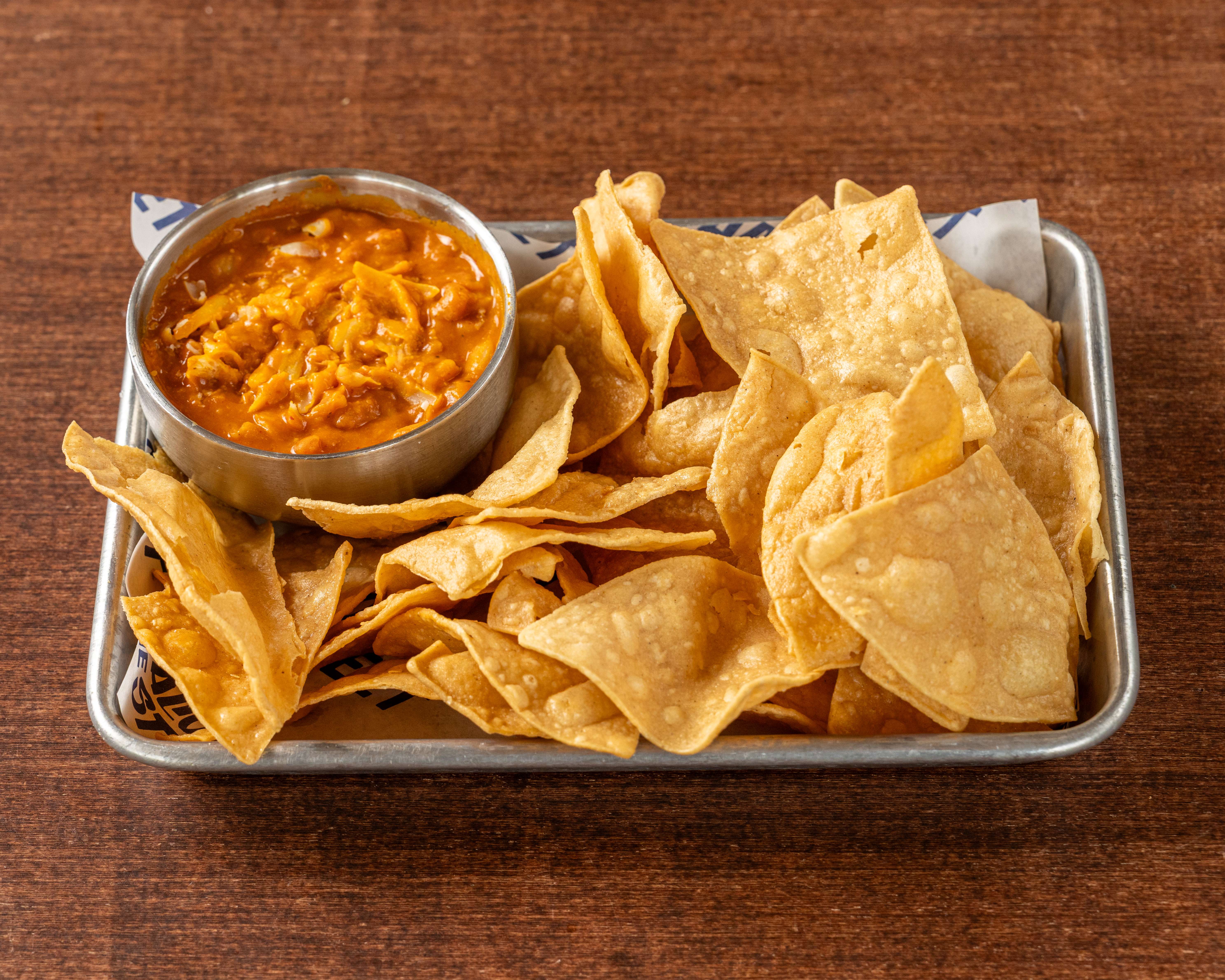 Side Chips + Beans.