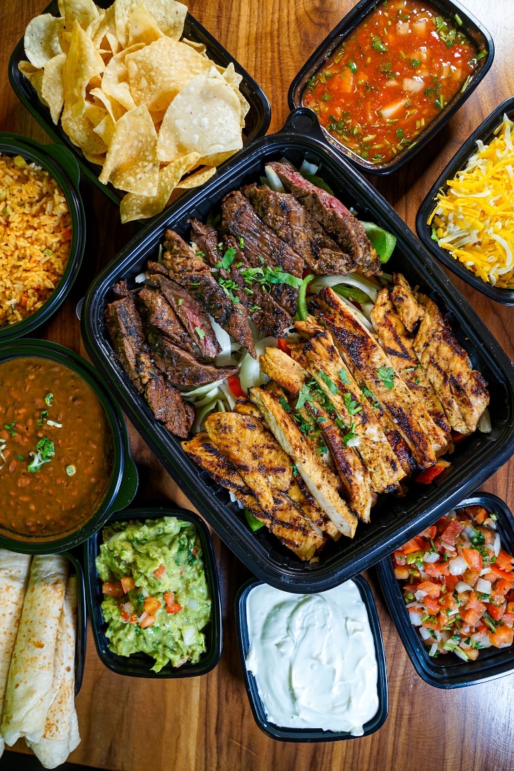 Fajita Party Pack for Four People.