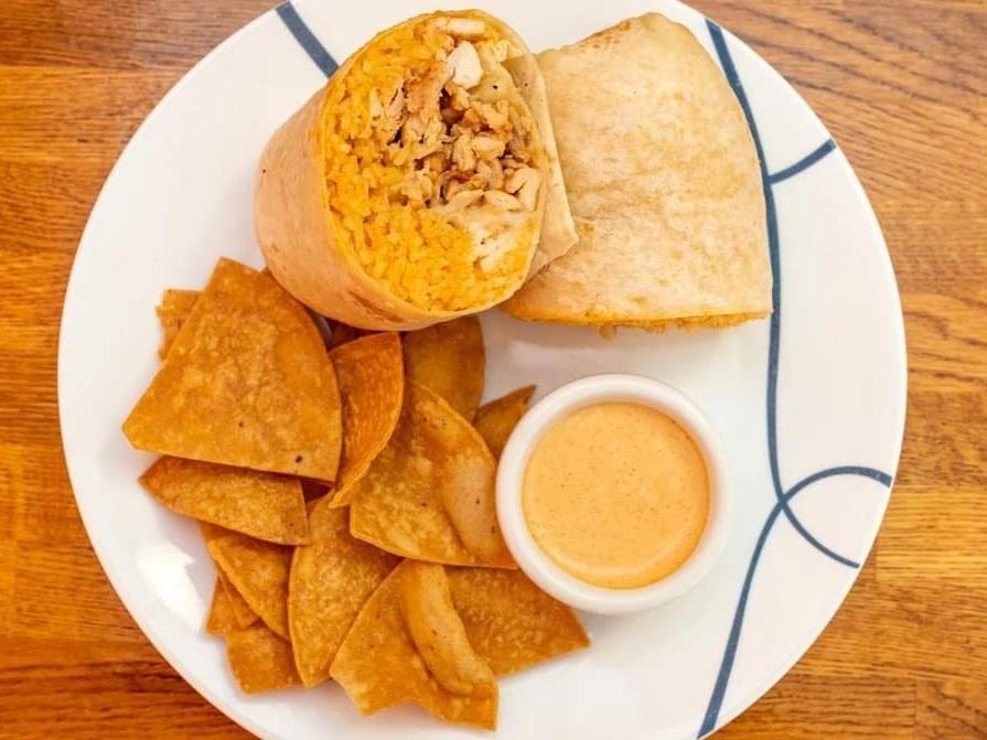 Vegetable Burrito.