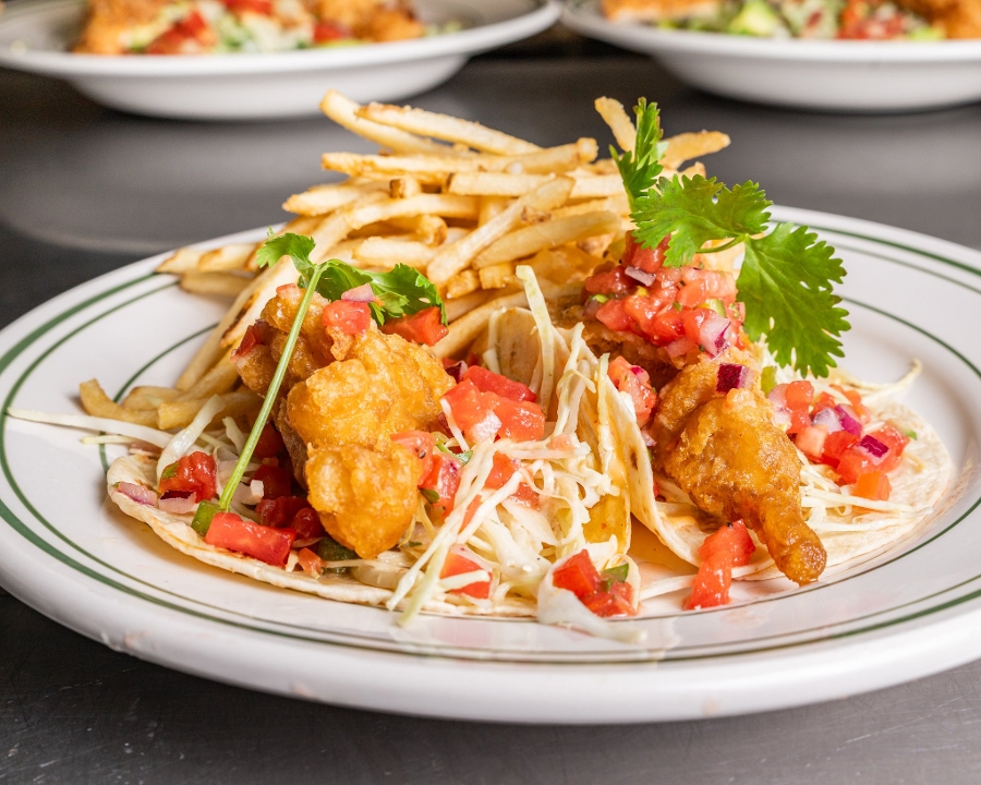 Crispy Fish Tacos.