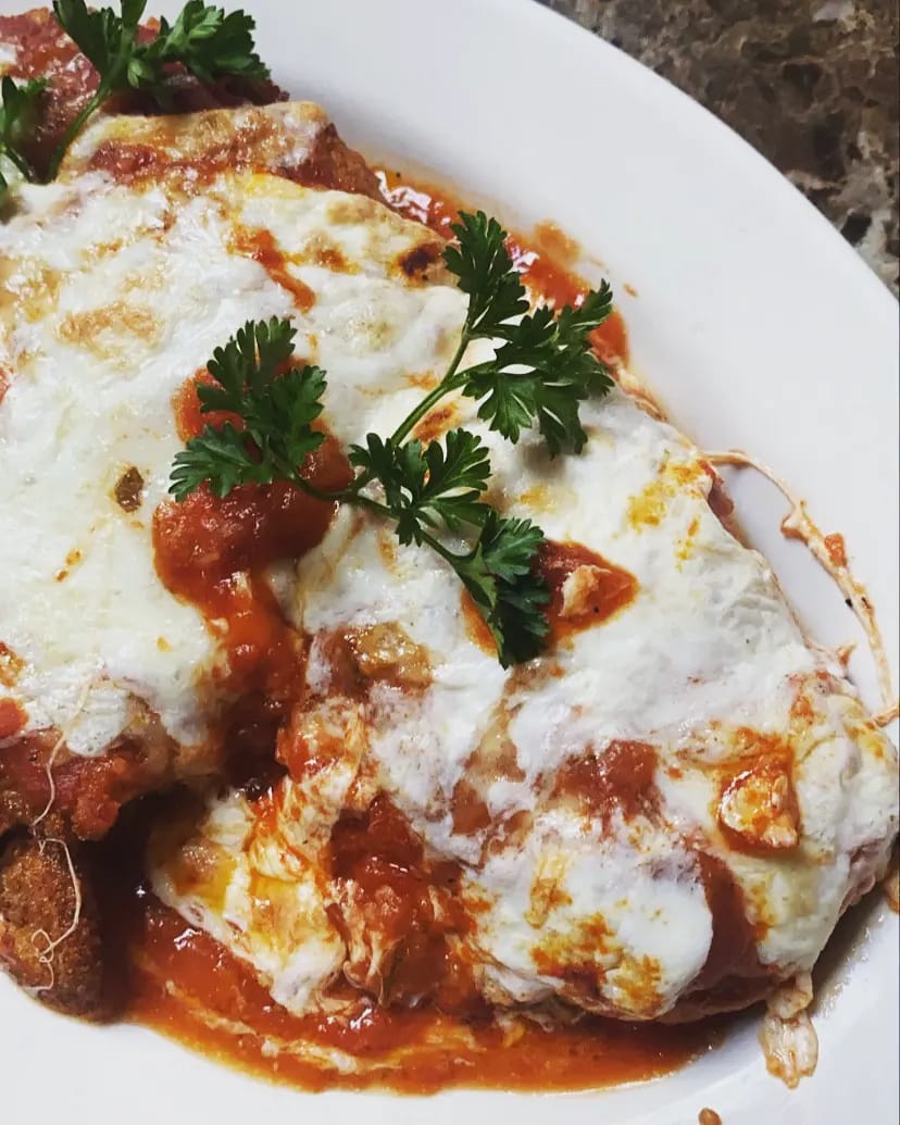 Chicken Parmigiano.