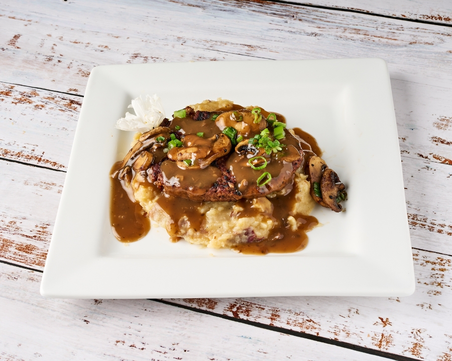 V. STEAK & POTATOES.