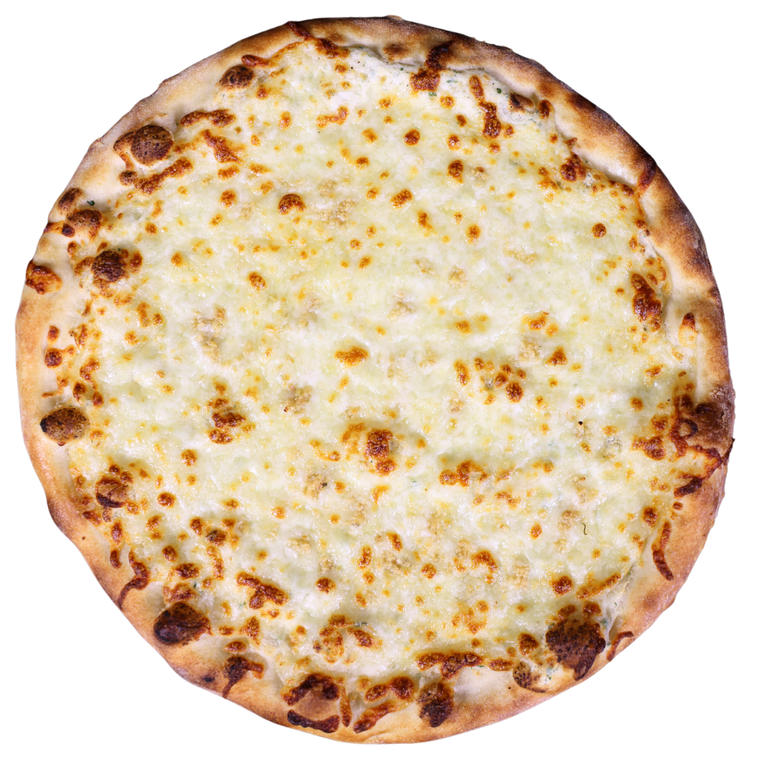 10" Alfredo Pizza.