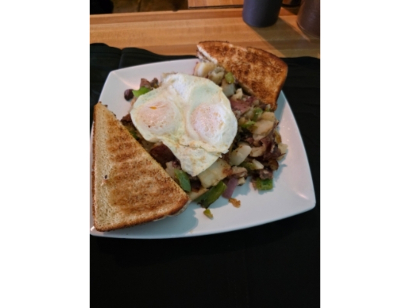 Steak Hash.