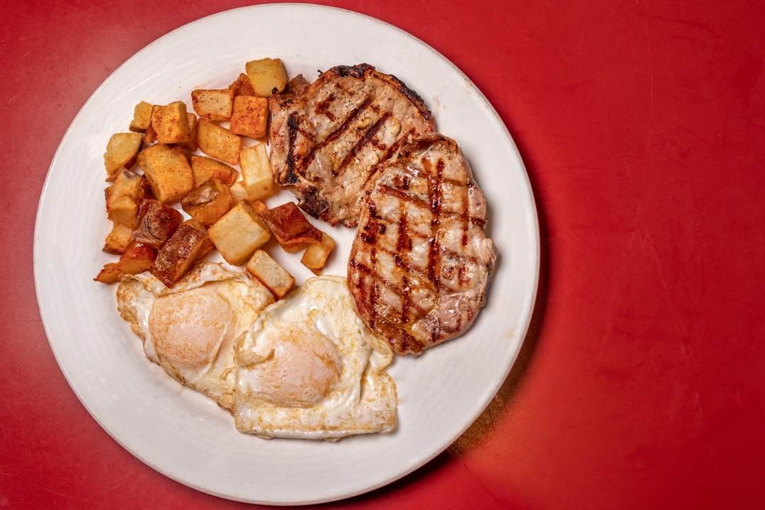 Grilled Pork Chops.