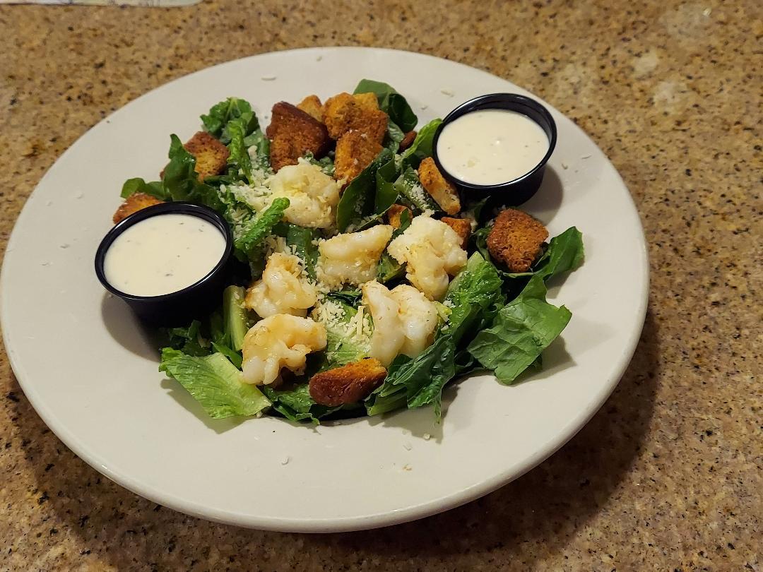 CAESAR W/ SHRIMP.