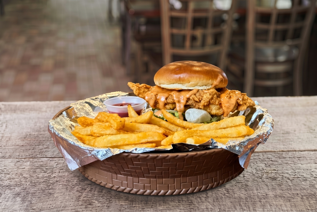 Crispy Chicken Sandwich.