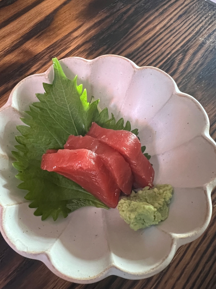 Blue Fin Akami Sashimi (raw).
