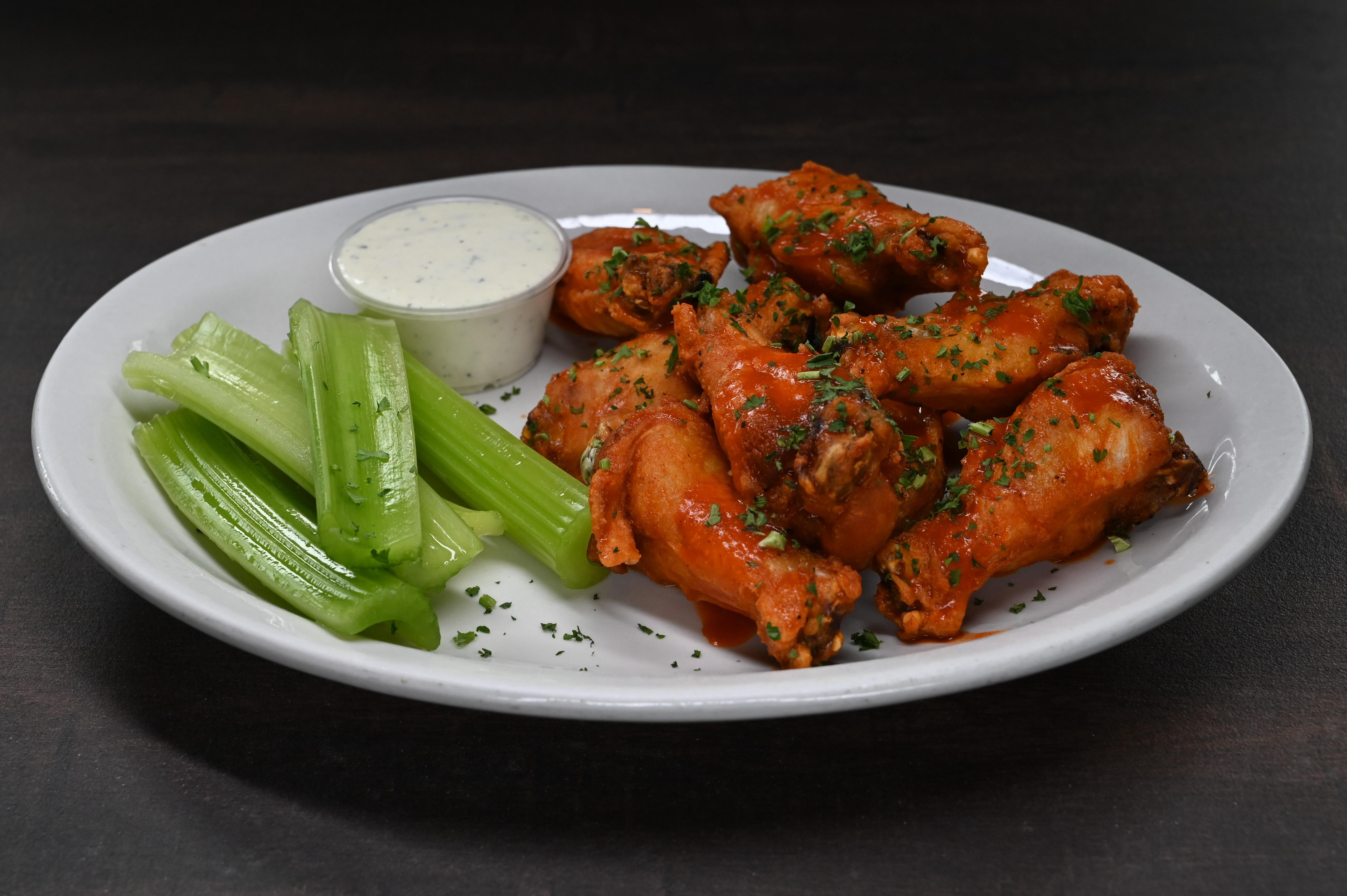 Famous Jumbo Chicken Wings.