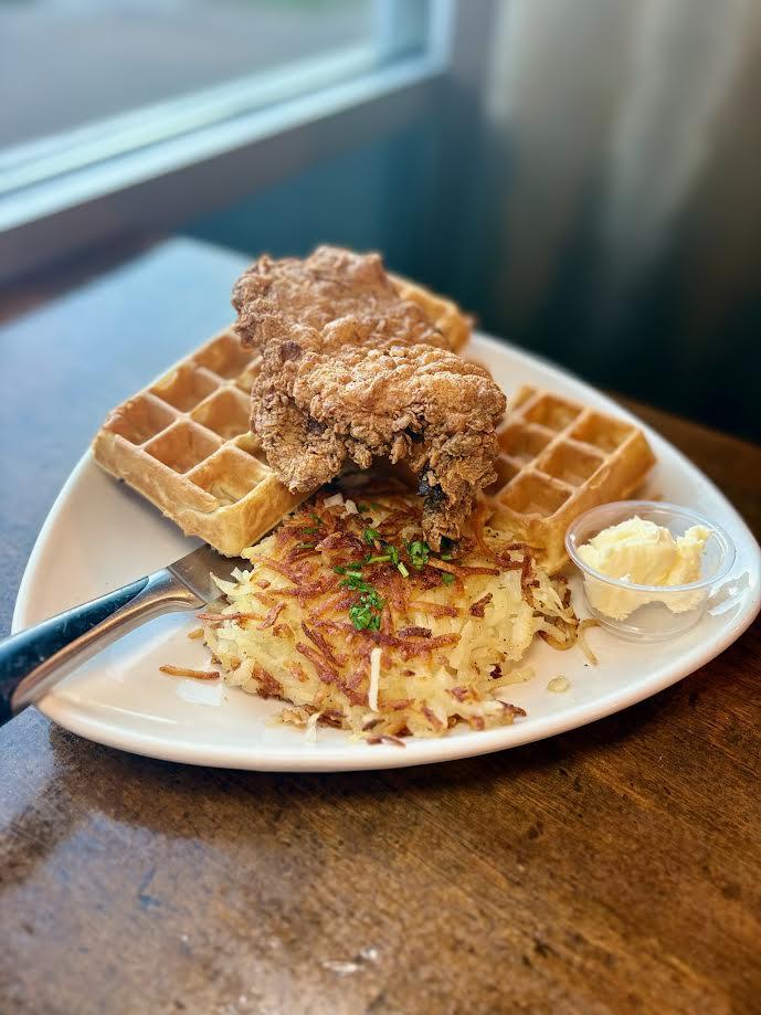 Chicken and Waffles.
