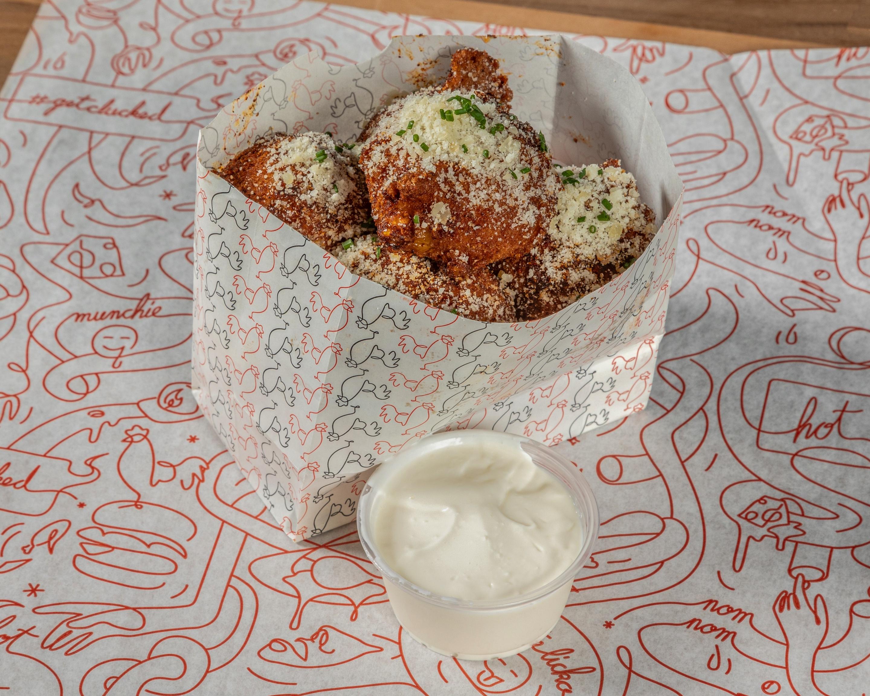 Street Corn Fritters.