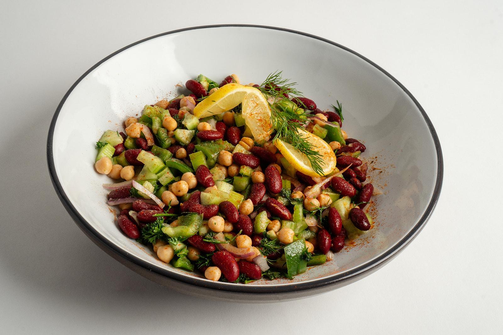 Mediterranean Bean Salad.