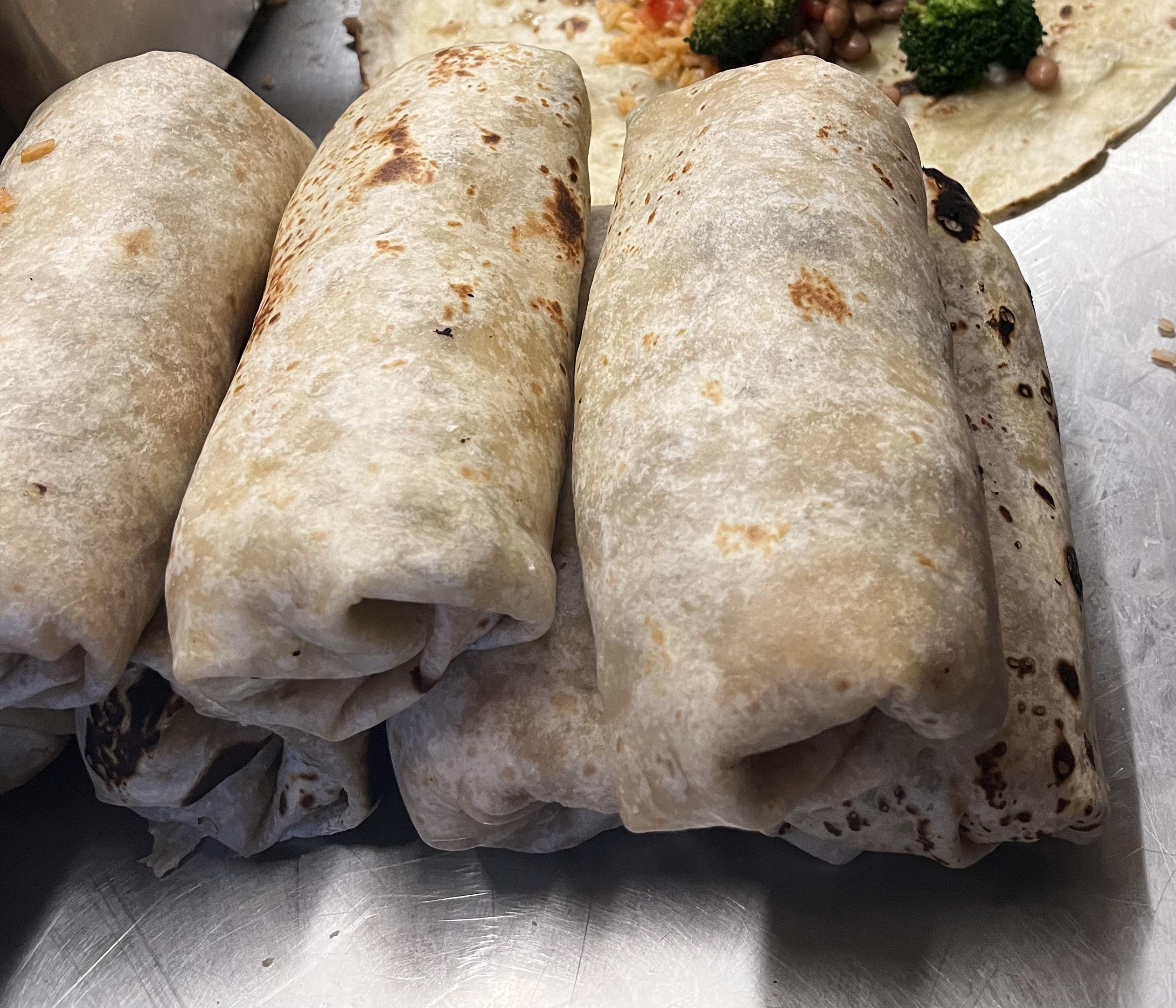 Basic Super Veggie Burrito.
