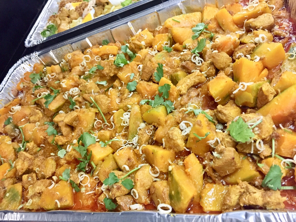 Pumpkin Tofu Curry (PhaYoneThee Hin).