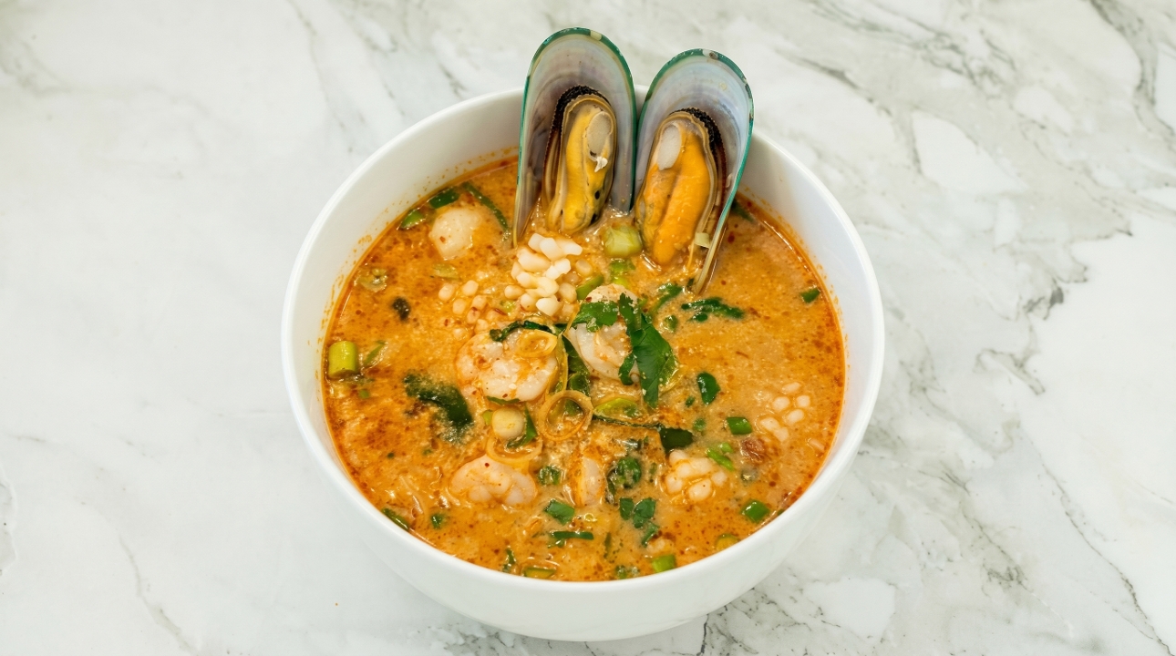 SO3 Creamy Tom Yum Soup.