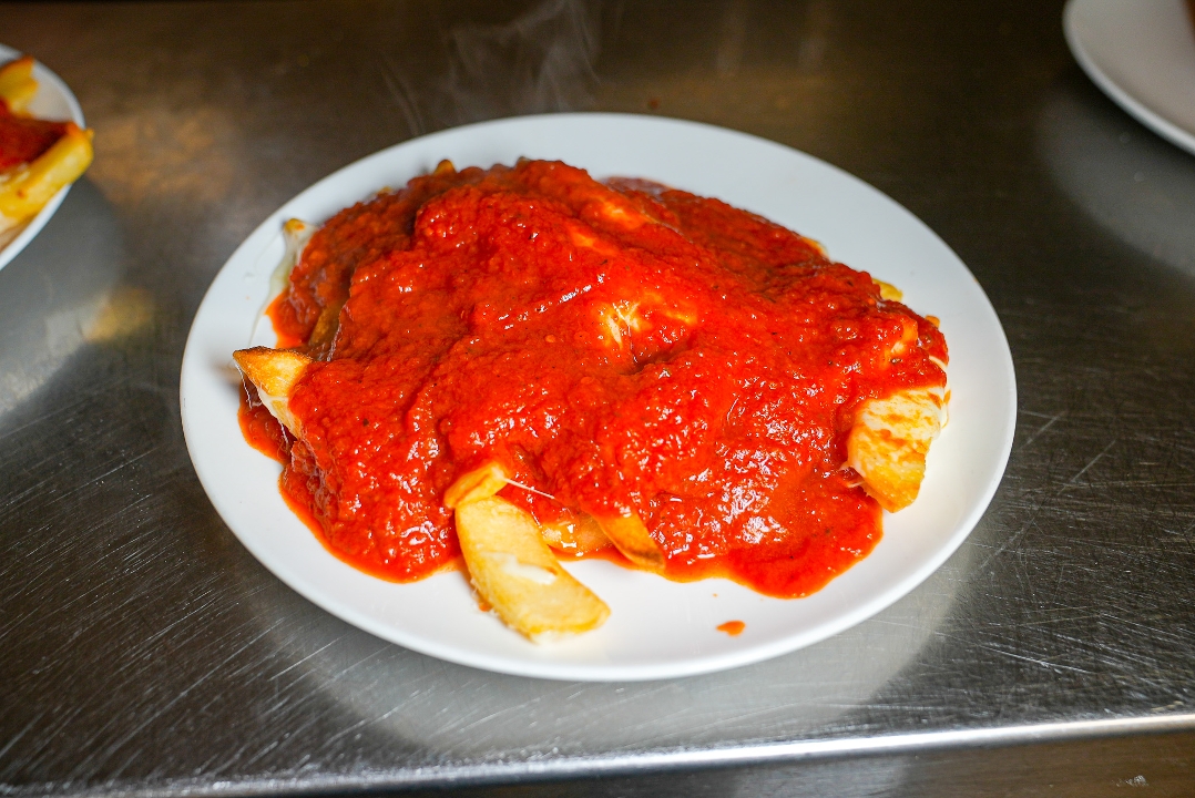 Half Tray Eggplant Parmigiana.
