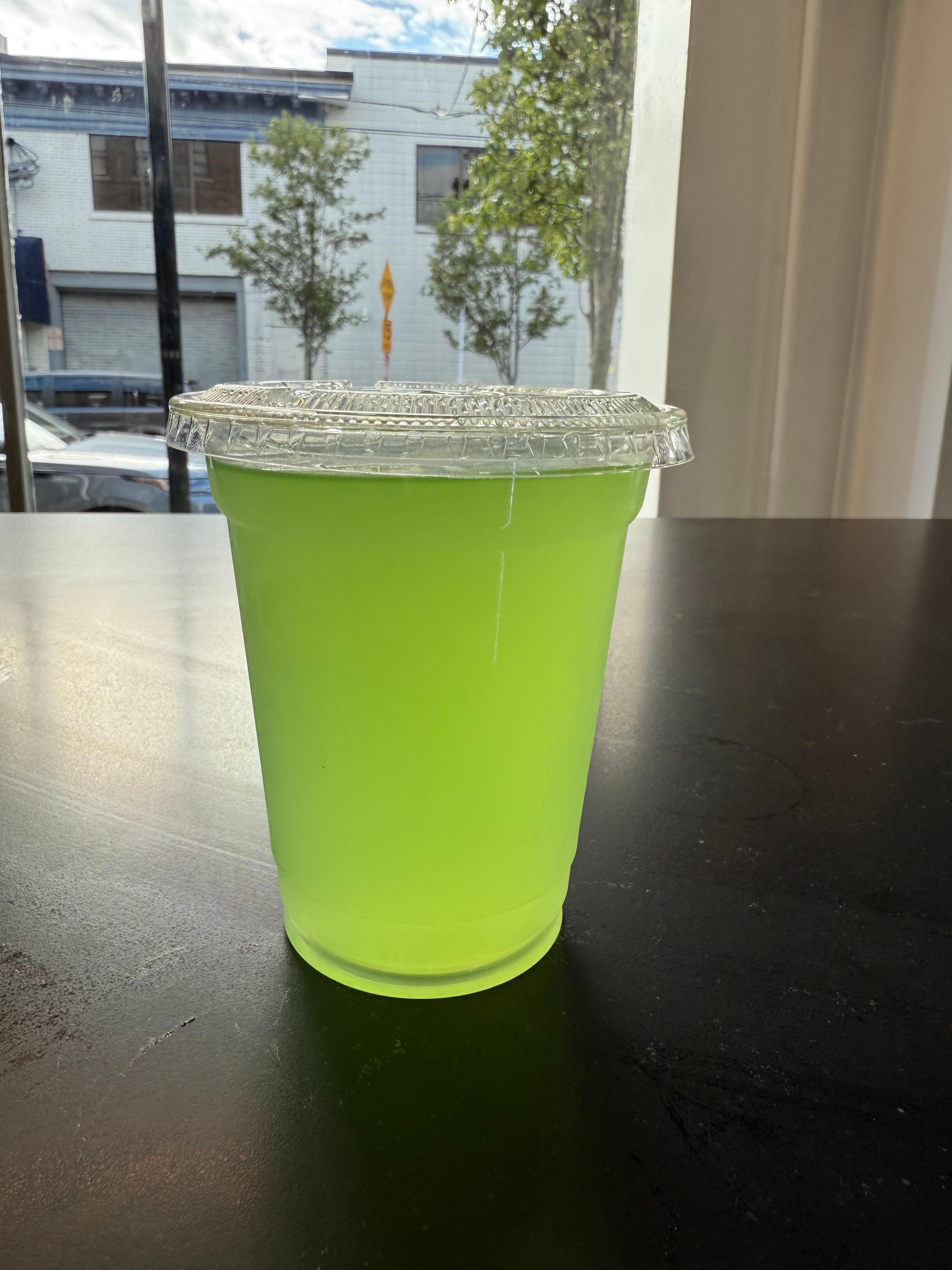 The Grinch Green Apple Lemonade Splasher.