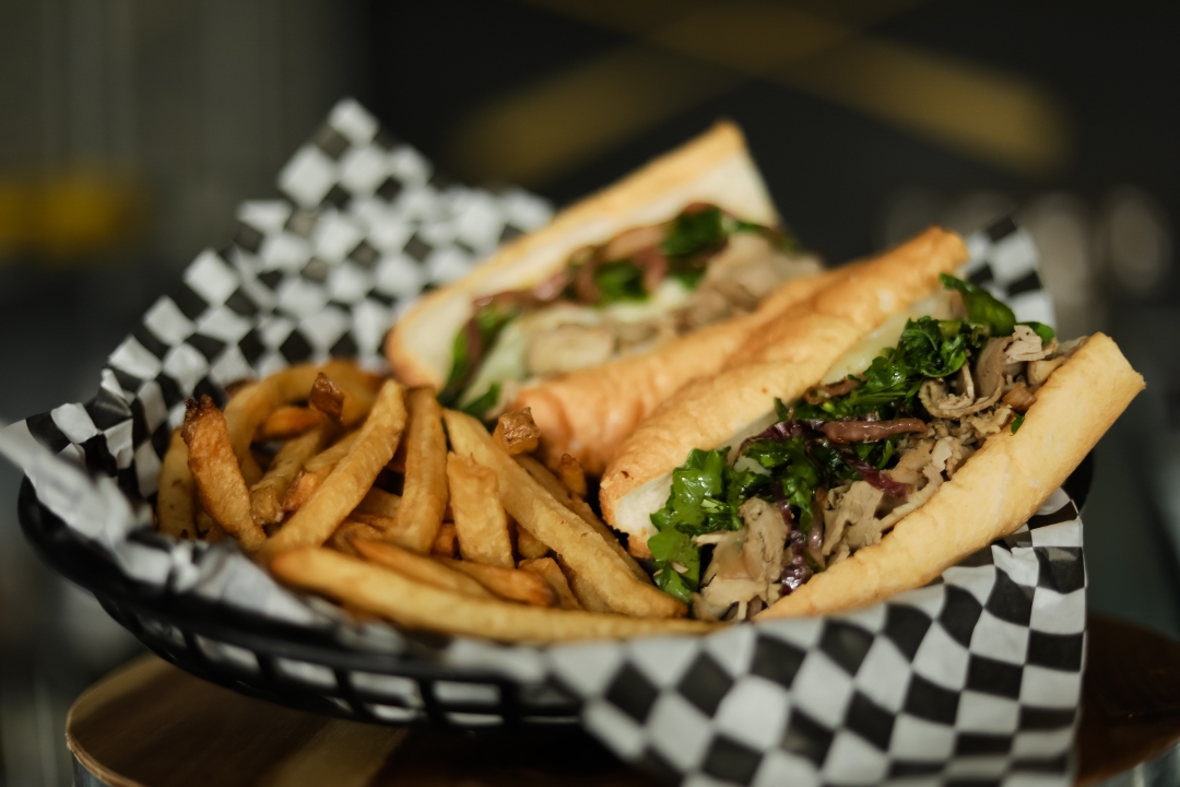 Papa's Pork Roast Sammie.
