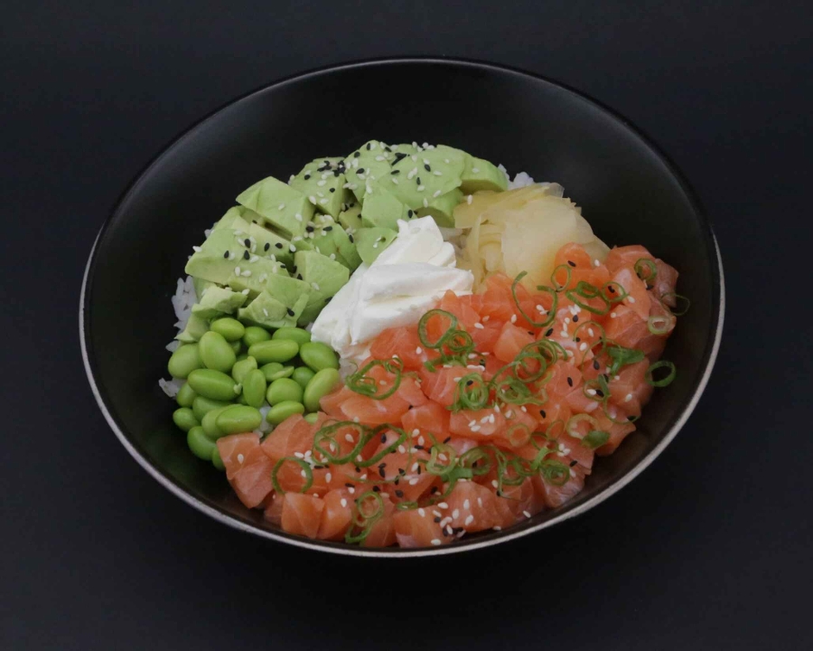 Salmon Poke Bowl.