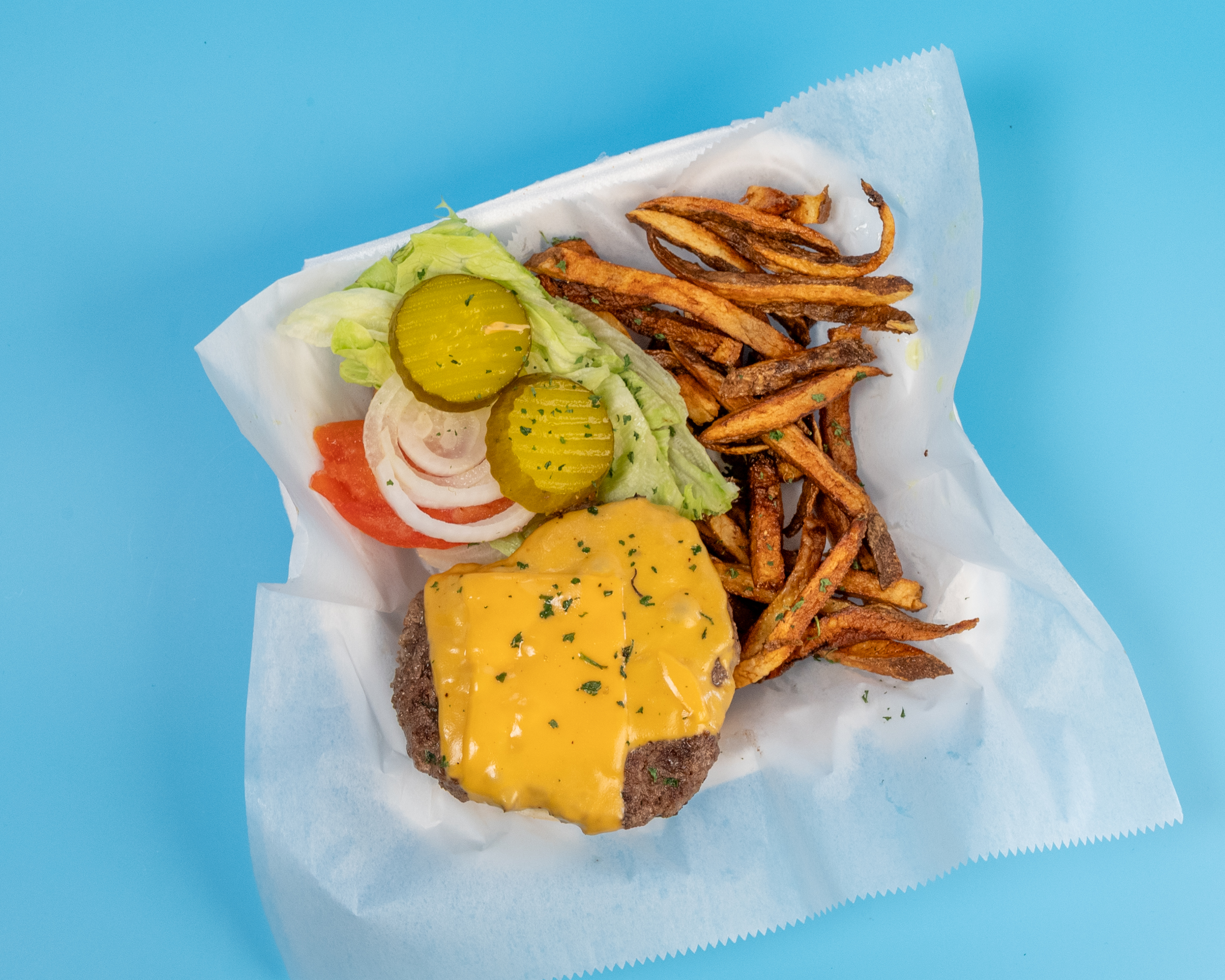 Cheeseburger (10.00).