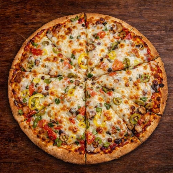 Super Veggie Pizza.