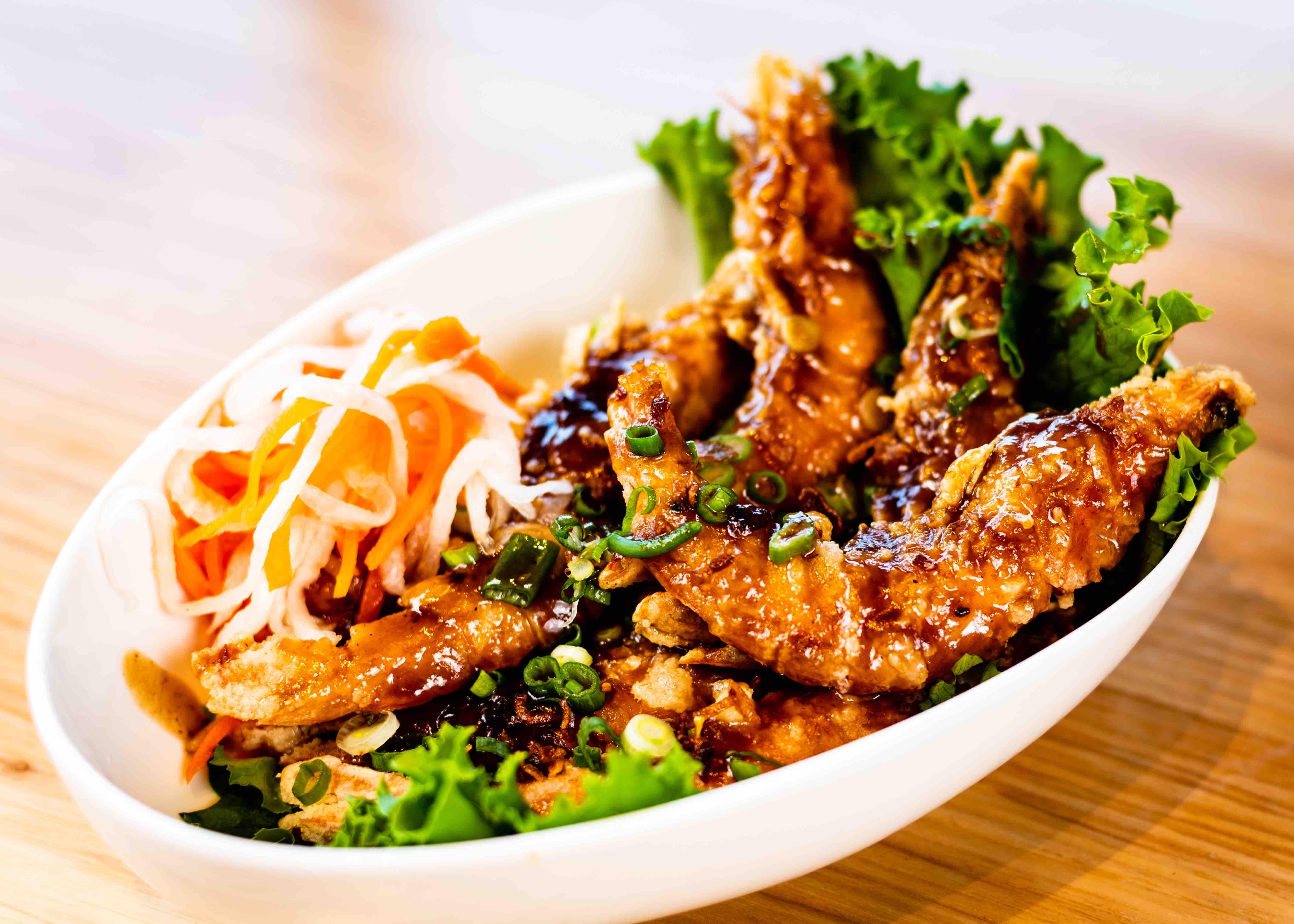 Tamarind Prawn.