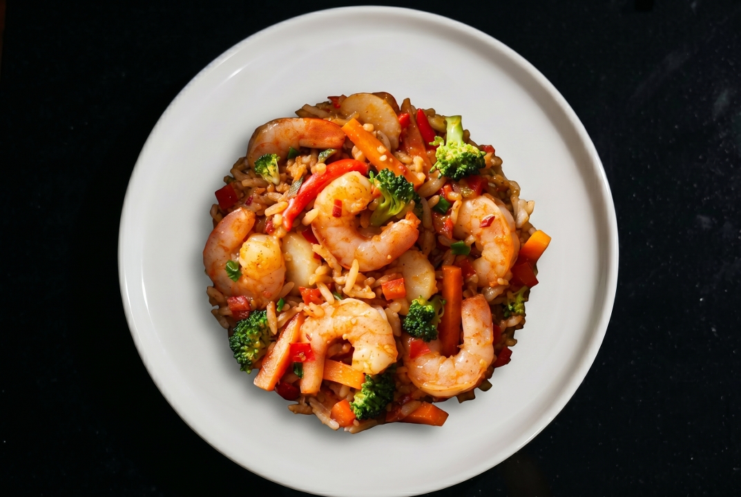 Szechwan Shrimp.
