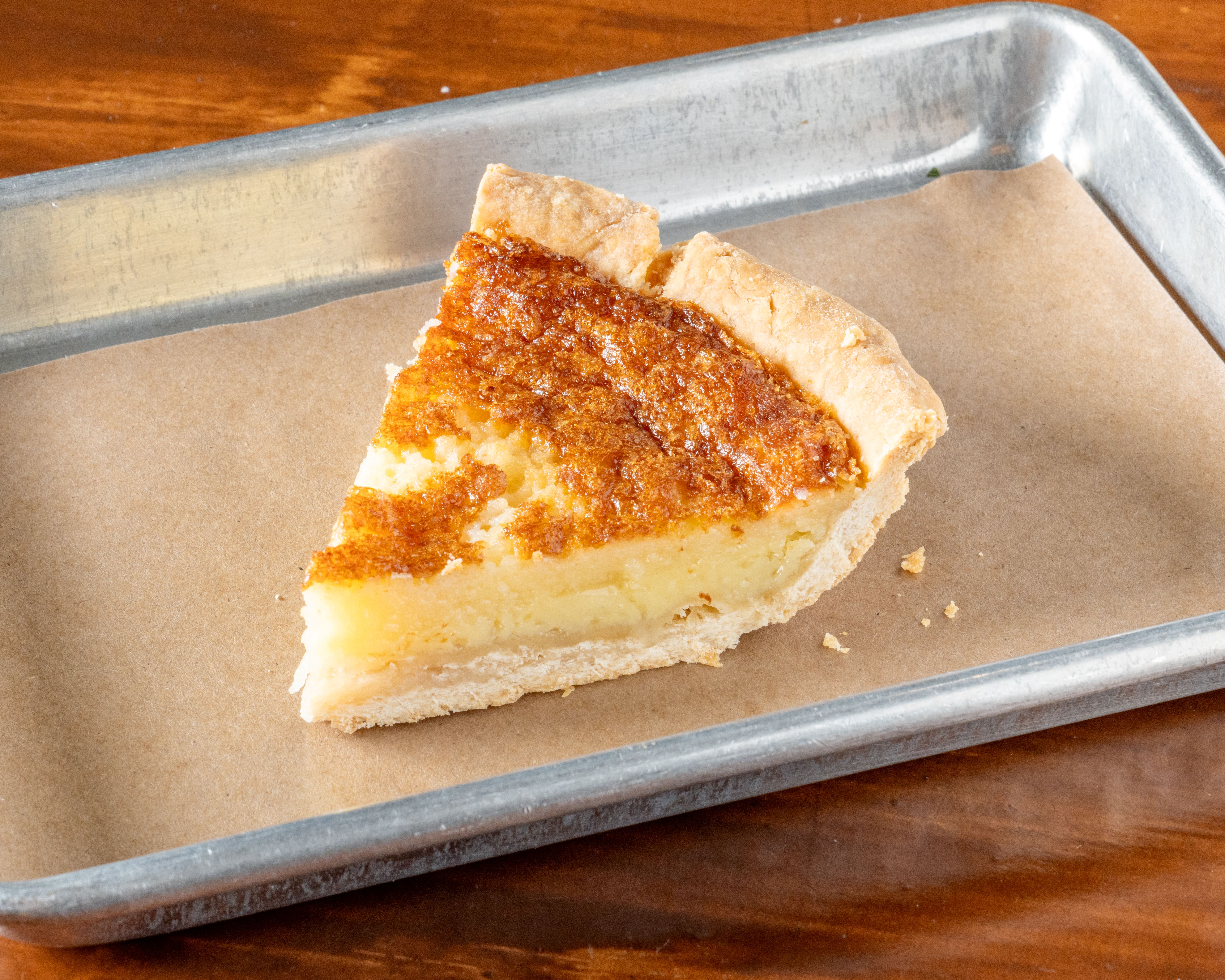 Buttermilk Pie.