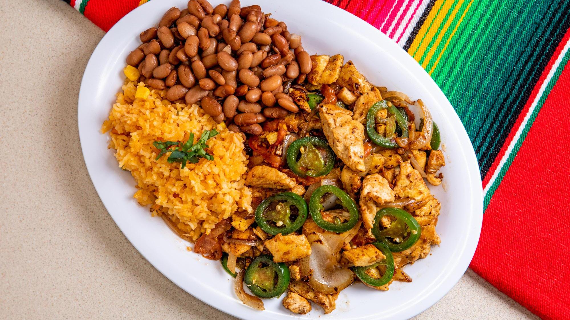 Pollo a la Mexicana.