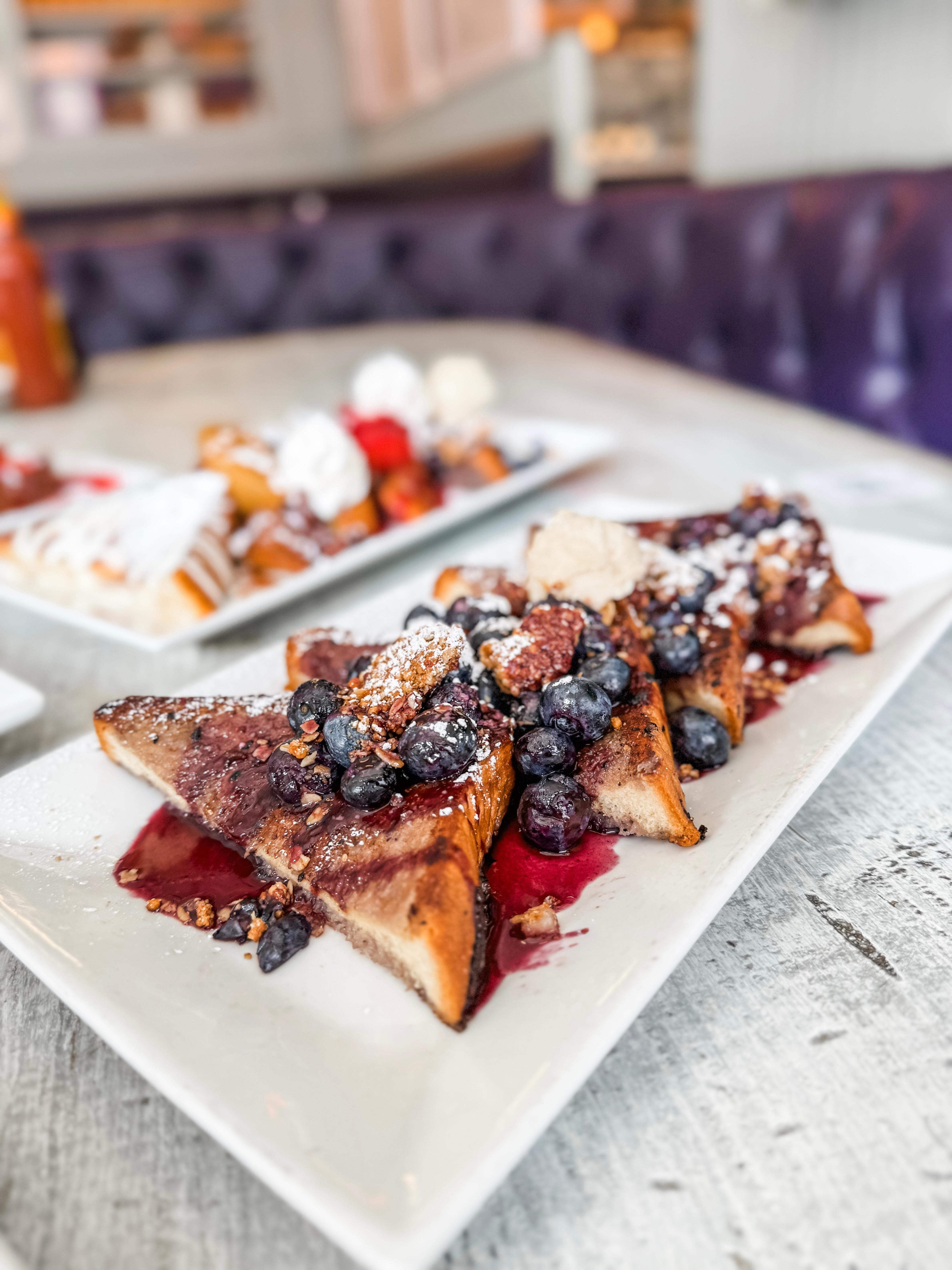 Blueberry Crunch.