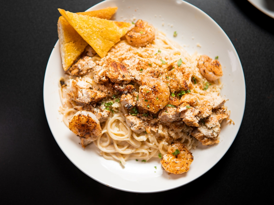 Cajun Alfredo Pasta.