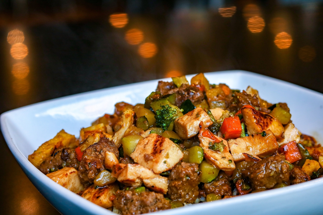 Teriyaki Rice Bowl.