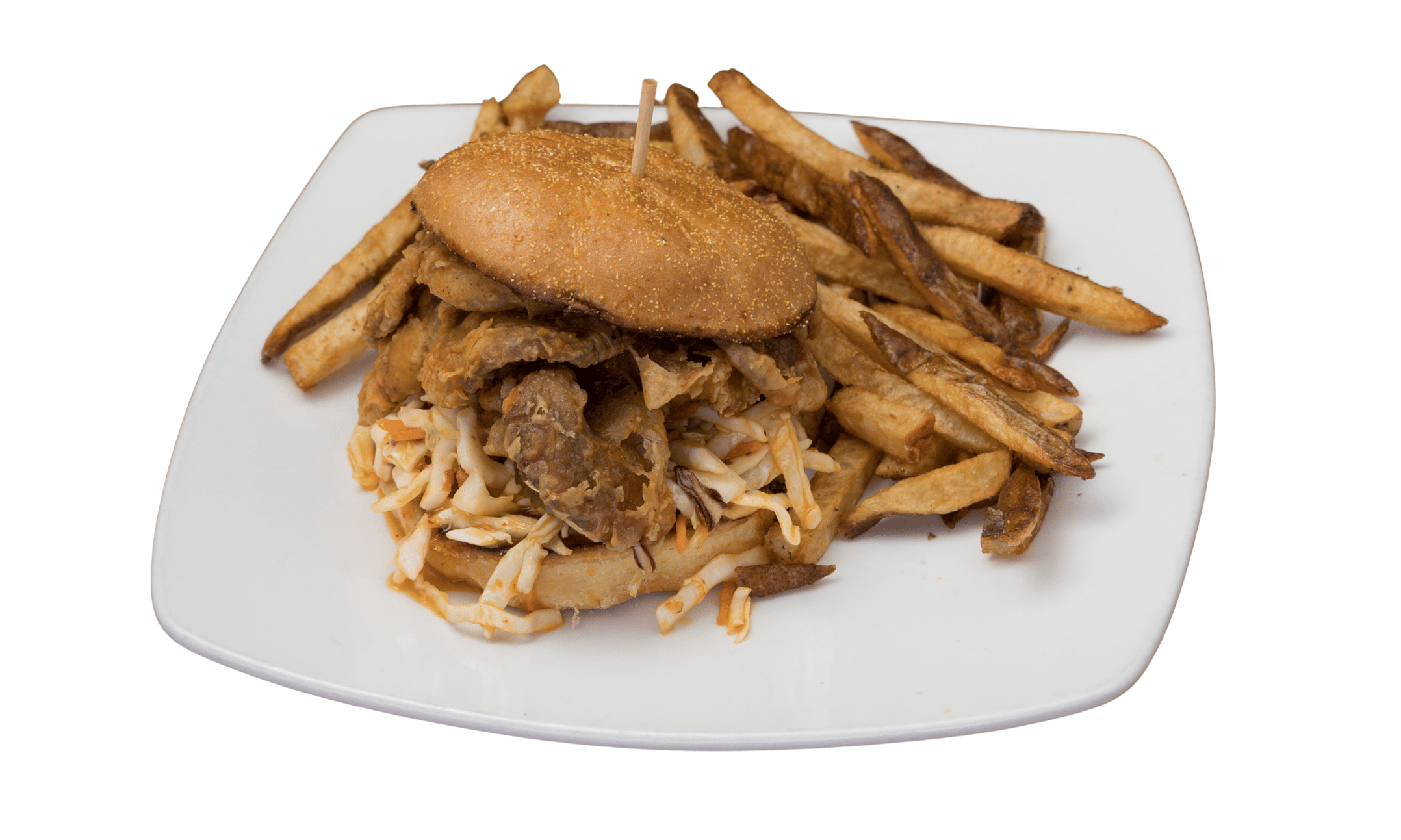 Vegan Hot in CLE Chicken Sandwich.