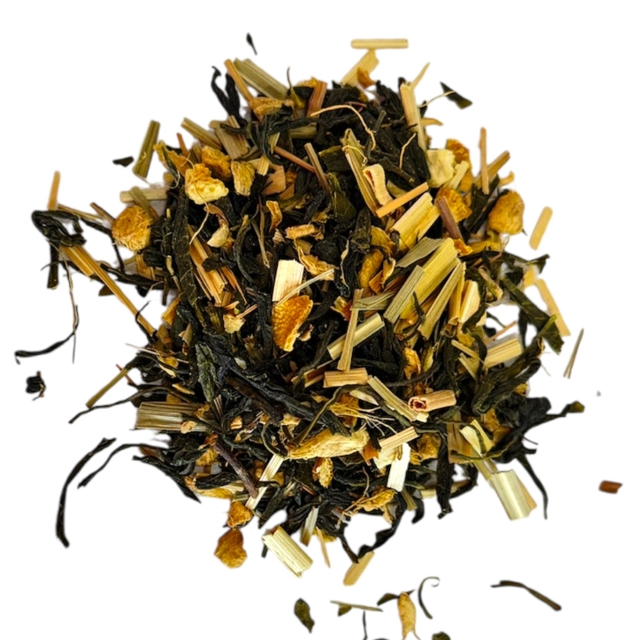 Lemon Ginger (Green) - Hot 16 oz.