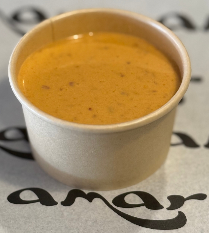 Side of Spicy Tahini Sauce.