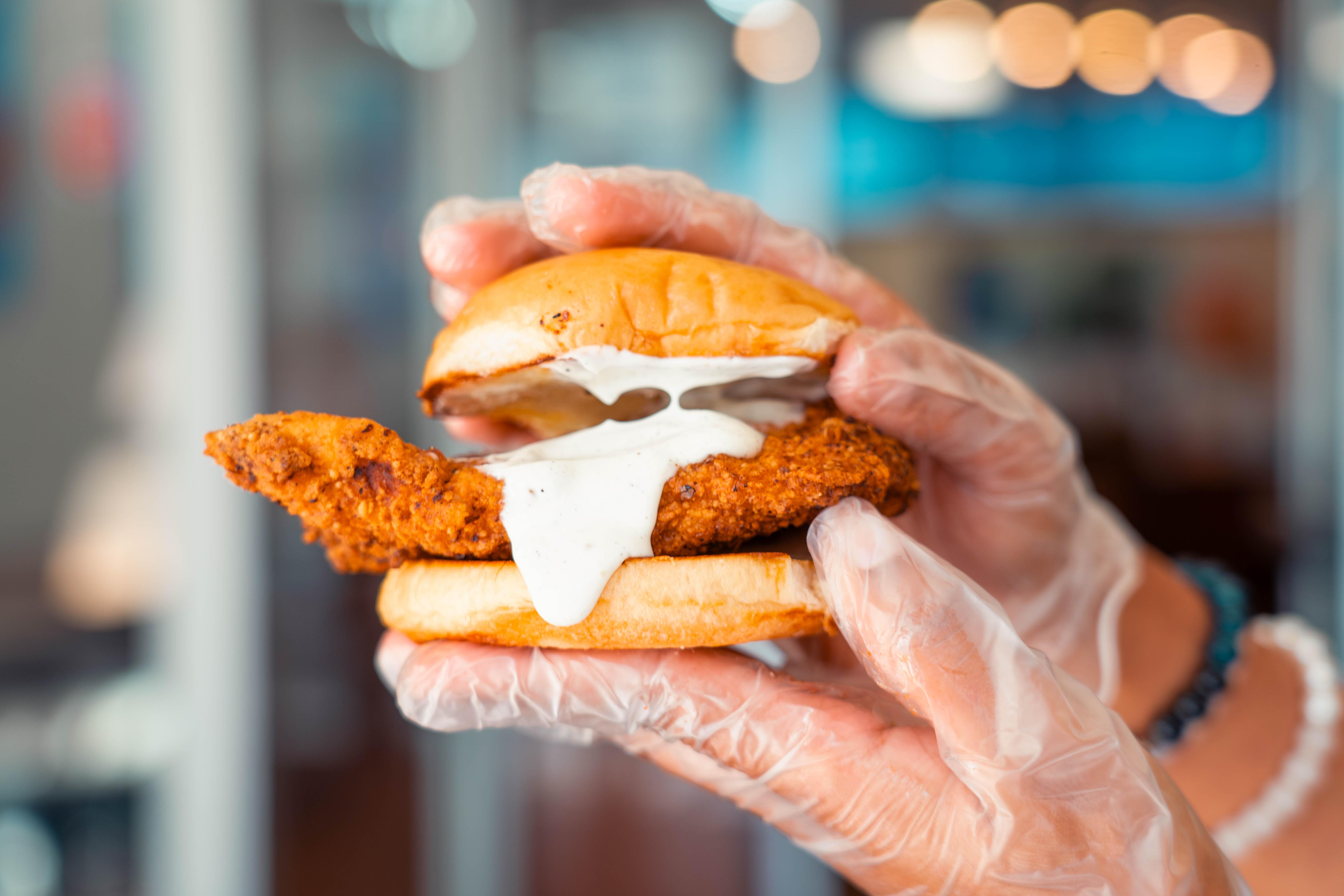 Spicy Chicken Sandwich.