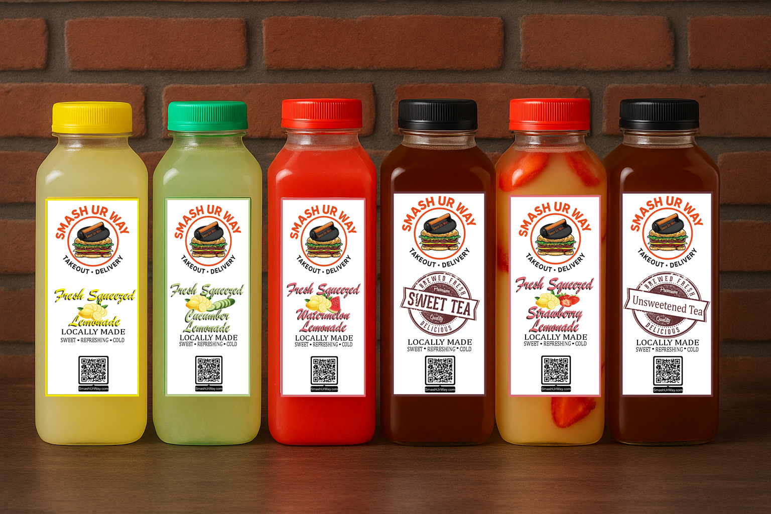 Refreshing Smash Drinks.