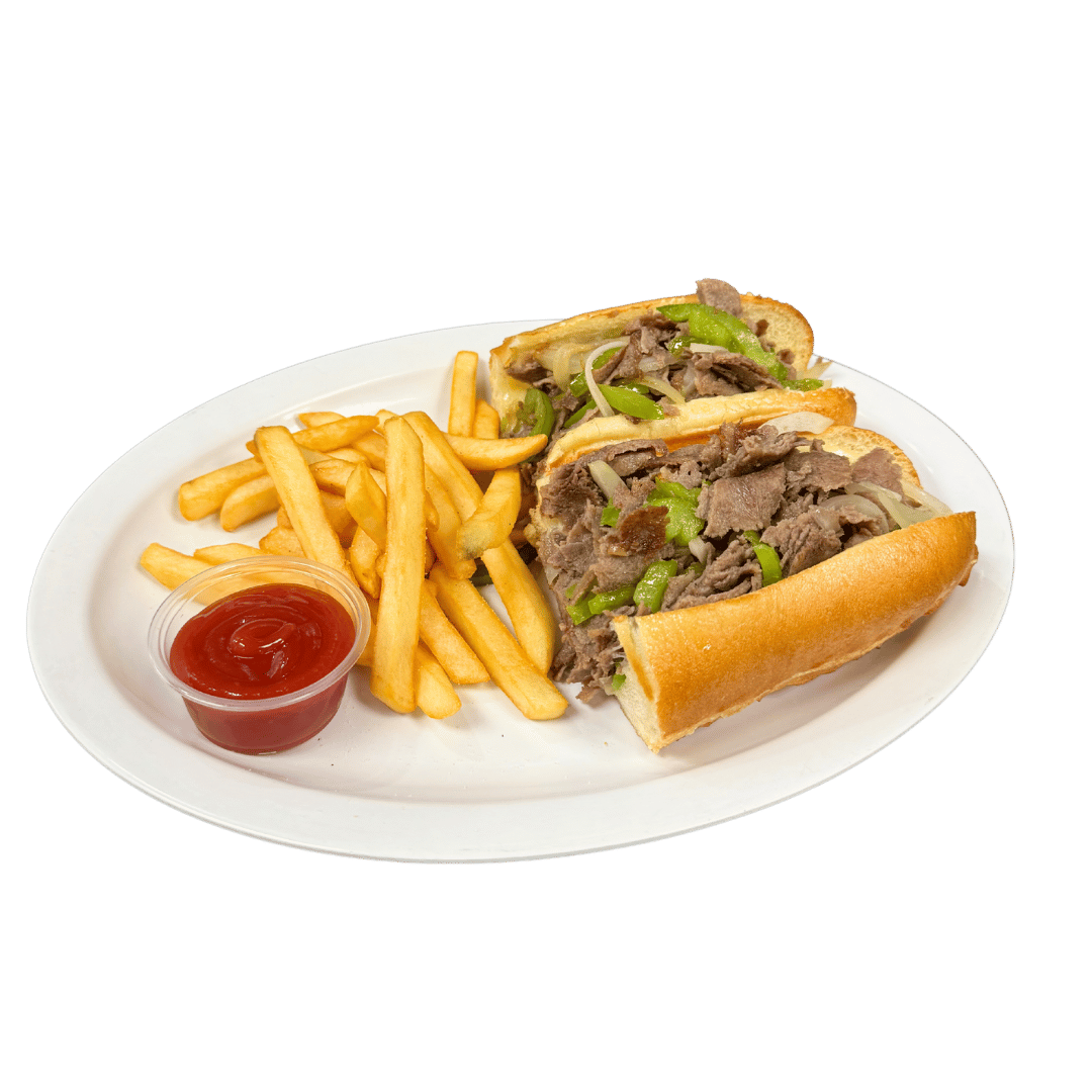 Philly Cheese Steak Hero.