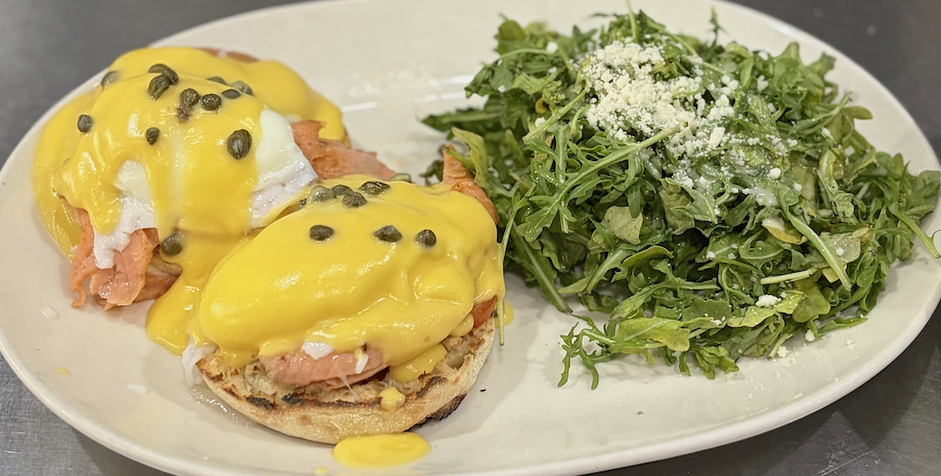 Smoked Salmon Benny.