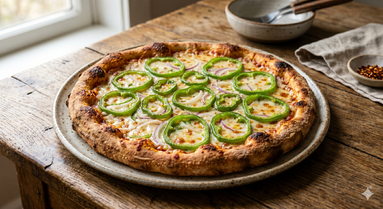 Green Pepper Onion.