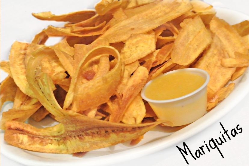 Plantain Chips Appetizer.