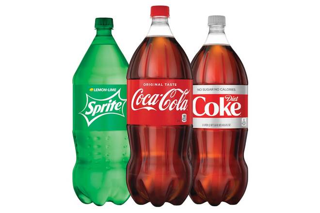 2-Liter Bottled Soda.