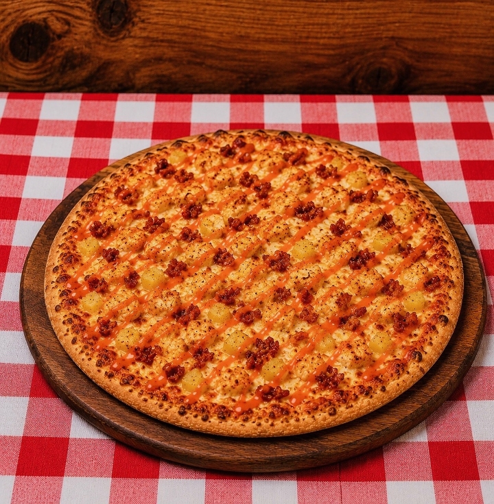 Lg Bruins Thin Crust Pizza 14 (Italian Style).