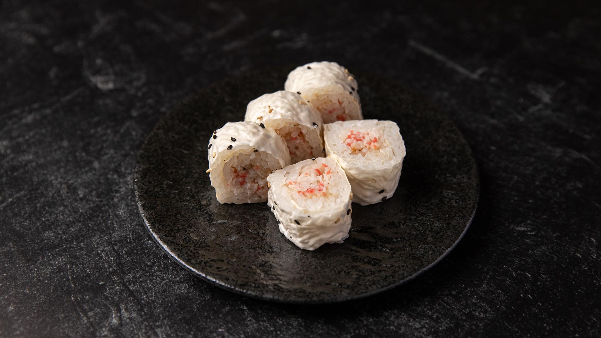Baked Crab Roll.
