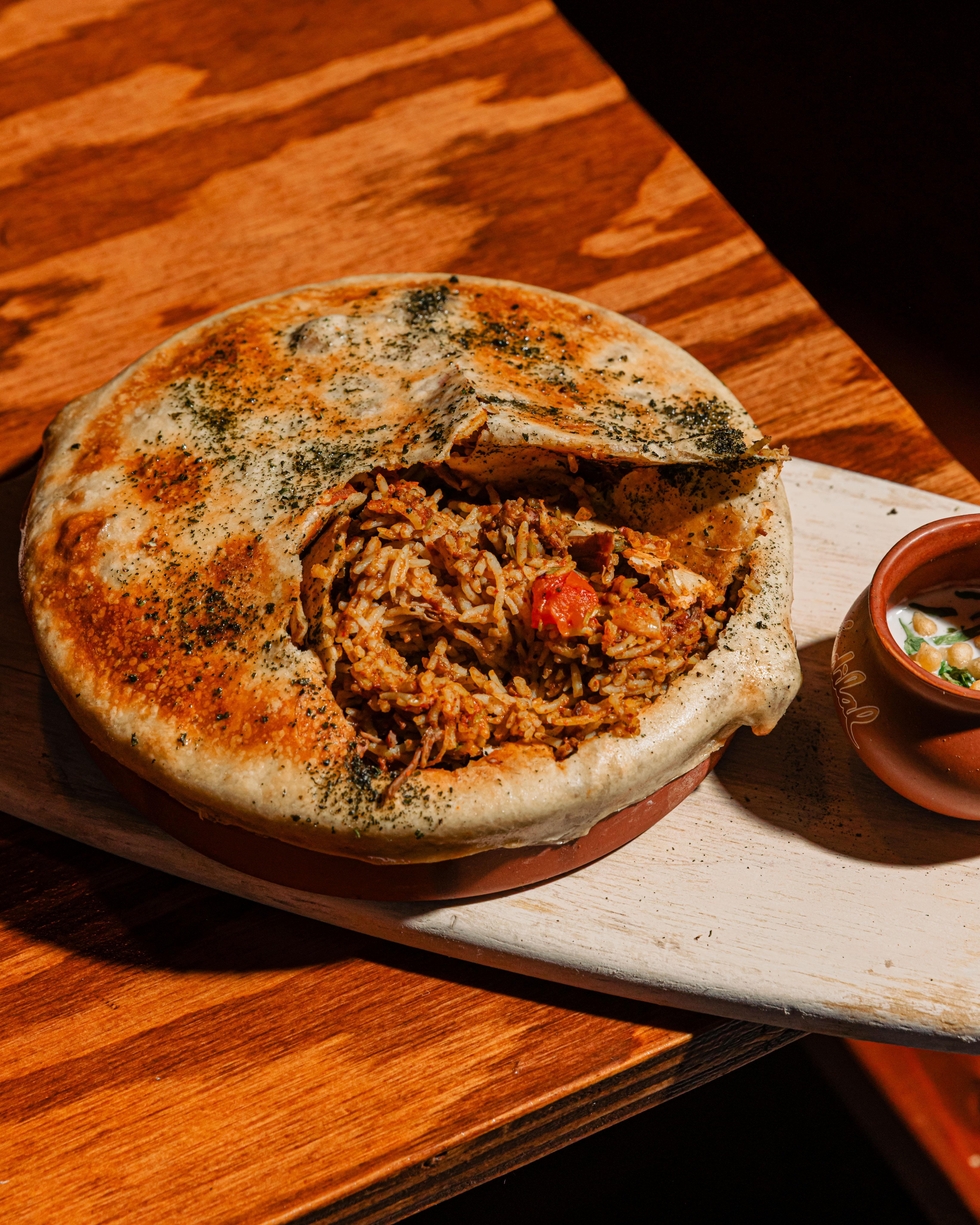 HANDI LAMB BIRIYANI.